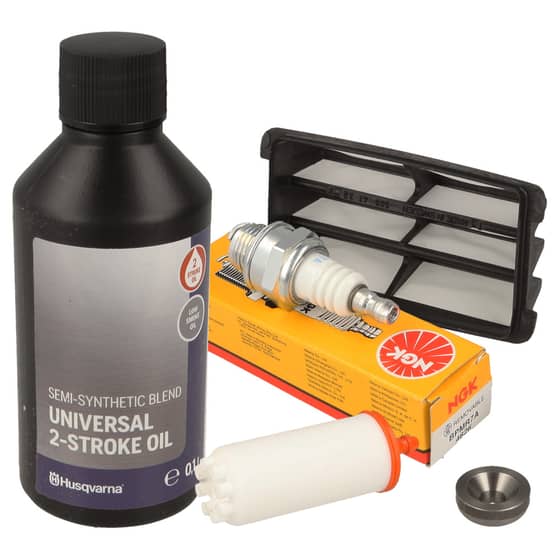 Genuine Husqvarna 40, 45 Service Kit & Oil - See Note