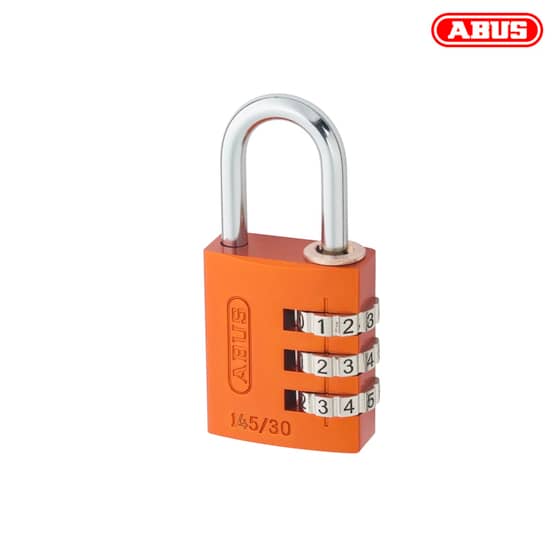 ABUS 145/40 40mm Aluminium Combination Padlock Random Colour 49865 - 49865