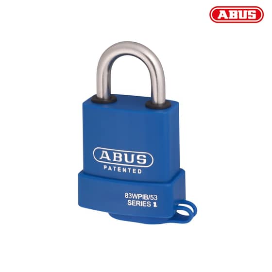 ABUS 83WPIB / 53 Submariner Brass Body Stainless Steel Shackle Padlock - 53934