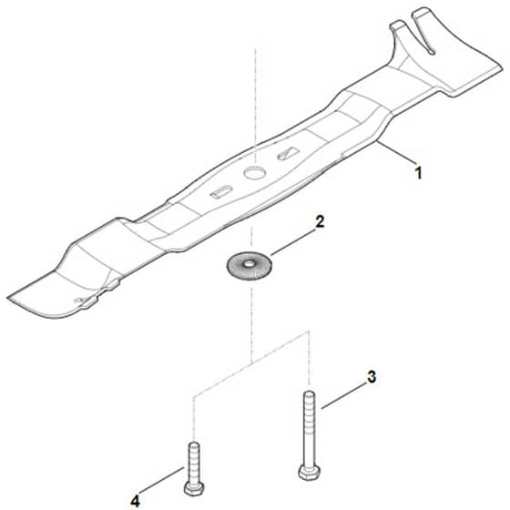 Viking ACK 055 - Blade Kit - Parts Diagram