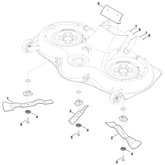 Viking ACK 127 - Ack Set - Parts Diagram