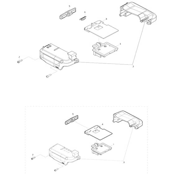 Makita ADP05 - Adapter For Usb - Power Tool Diagram