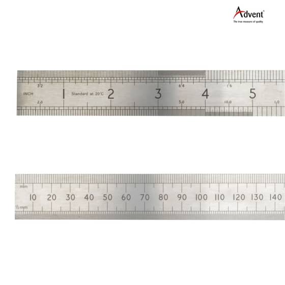 Advent ASR 150 Precision Steel Rule 150mm (6in) - ASR 150