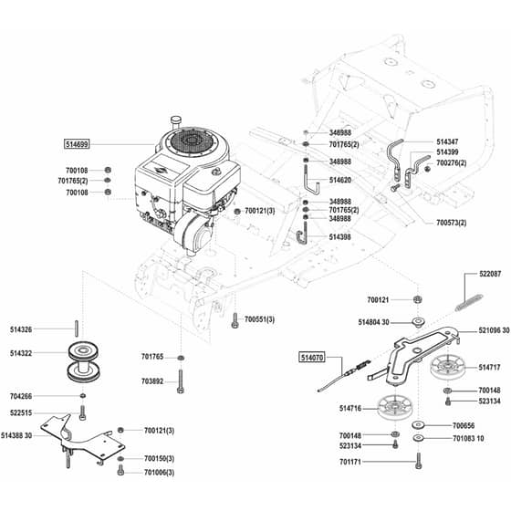 AL-KO Concord T13-85 - 110820 - Engine: 6.2002 - 4.2004