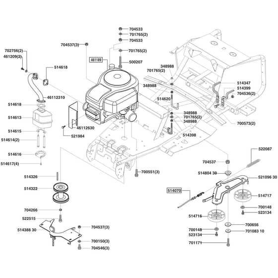 AL-KO Concord T13-85 - 110820 - Engine: from 4.2004