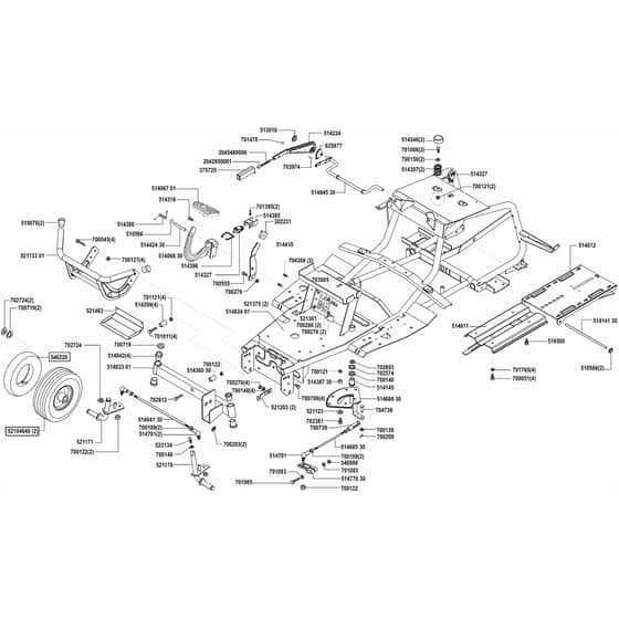 AL-KO Concord T13-102 - 110918 - Chassis: 6.2002 - 10.2002