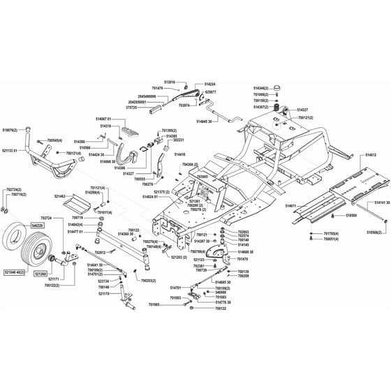 AL-KO Concord T17-102 HD - 110920 - Chassis: 1.2002 - 10.2002