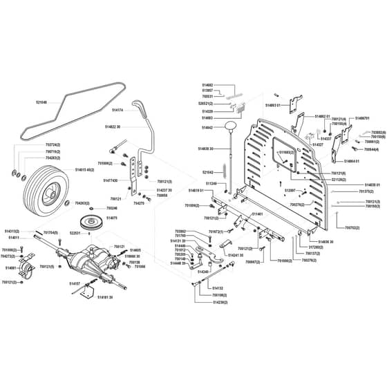 AL-KO T16-102 HVC - 118122 - Transmission: before 2.2000