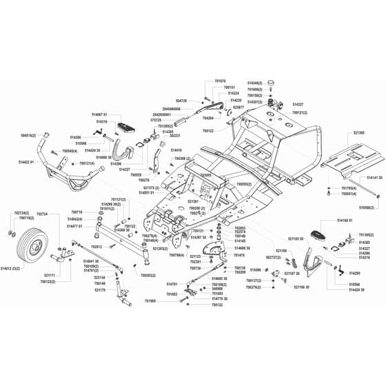AL-KO Comfort T800 SA - 118136 - Chassis: 1.2001 - 2.2001