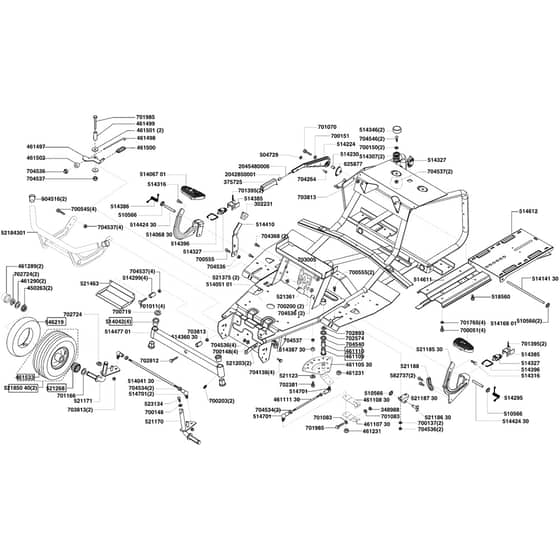 AL-KO T13-85 HD LUX HVC - 118145 - Chassis: 10.2004 - 3.2006