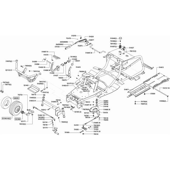AL-KO Concord T13-102 HD - 118148 - Chassis: 2.2002 - 10.2002