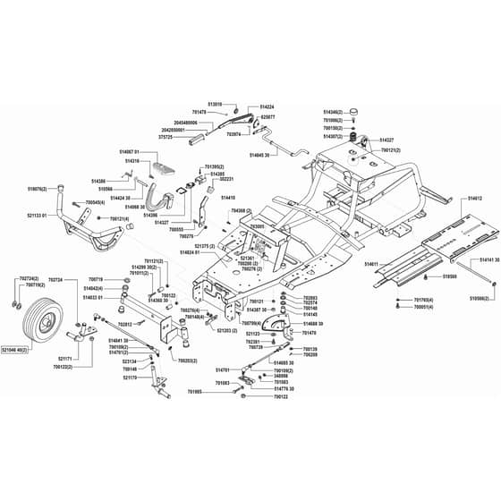 AL-KO Concord T13-102 HD - 118148 - Chassis: 8.2001 - 2.2002