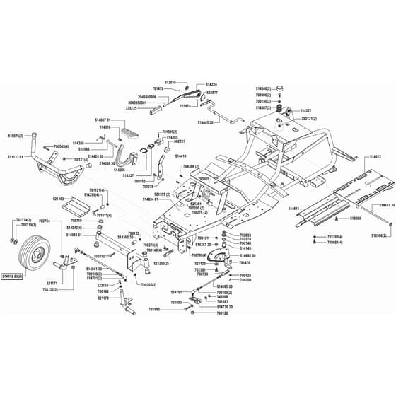 AL-KO Concord T13-102 SP - 118179 - Chassis: from 1.2002