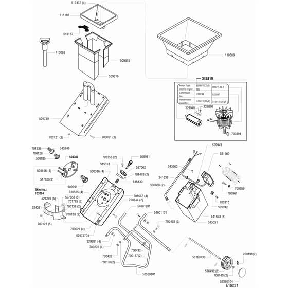 AL-KO Dynamic Micro - 118231 - Main Assembly: before 2.2002