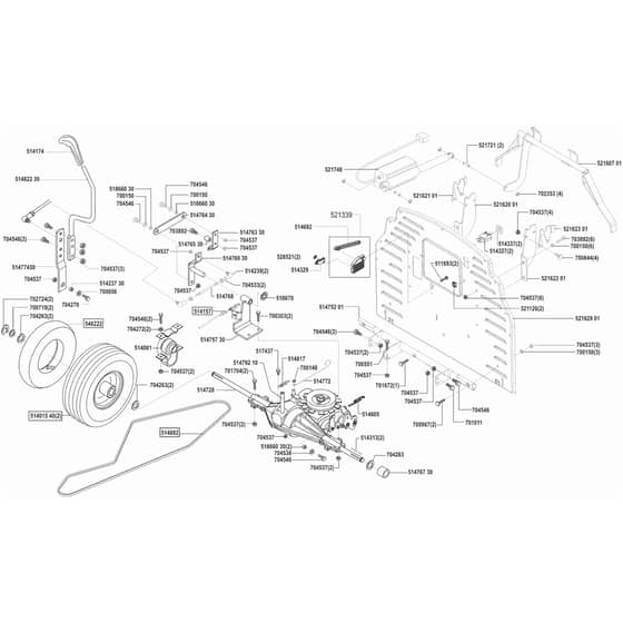 AL-KO Concord T20-102 HDE - 118241 - Transmission: 9.2002 - 10.2003