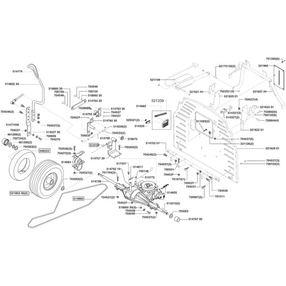 AL-KO Concord T20-102 HDE - 118241 - Transmission: from 4.2004