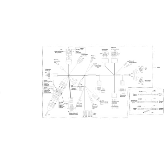 AL-KO Concord T20-102 HDE - 118241 - Wiring Loom 1: 10.2003 - 4.2004