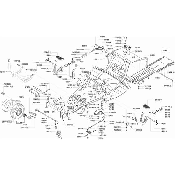AL-KO Concord T14-85 HD - 118245 - Chassis: 6.2002 - 9.2002