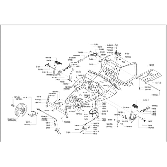 AL-KO Comfort T10 - 118264 - Chassis: 12.2001 - 2.2002
