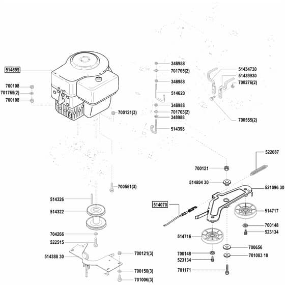 AL-KO Comfort T850 - 118279 - Engine: from 2.2002