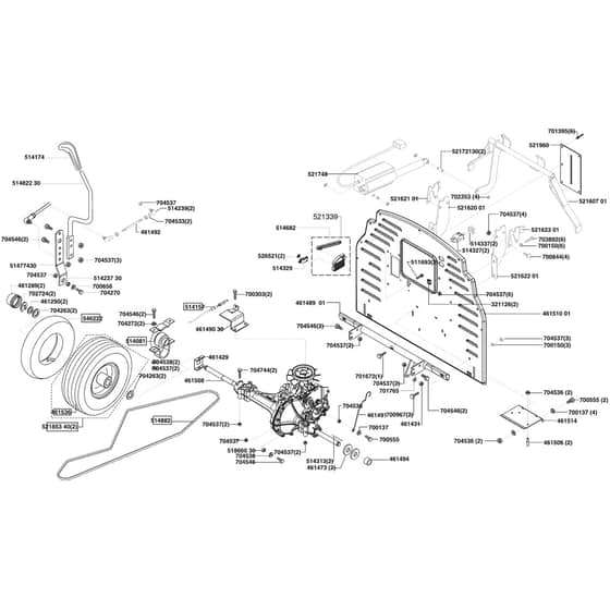 AL-KO Concord T20-102 HDE - 118327 - Transmission: 12.2004 - 7.2005