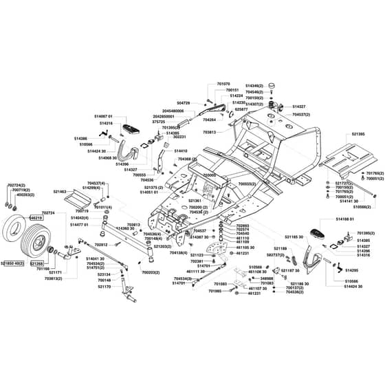 AL-KO Comfort T750 - 118328 - Chassis: 9.2003 - 10.2003
