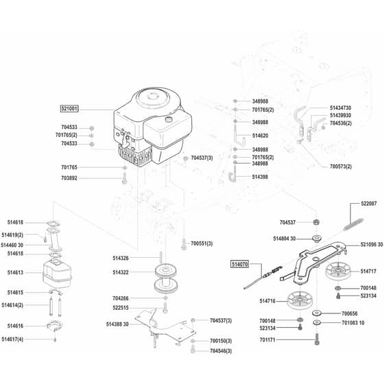 AL-KO Comfort T750 - 118328 - Engine: 9.2002 - 9.2003