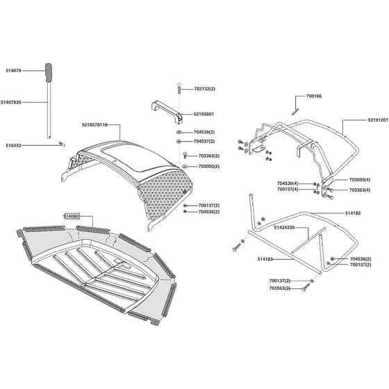 AL-KO Comfort T750 - 118328 - Grass Box: from 6.2005