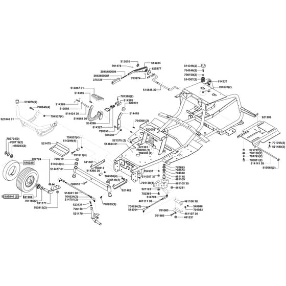 AL-KO Concord T15-102 - 118332 - Chassis: 10.2003 - 10.2004