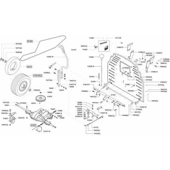 AL-KO Concord T15-102 - 118332 - Transmission: 11.2002 - 10.2003