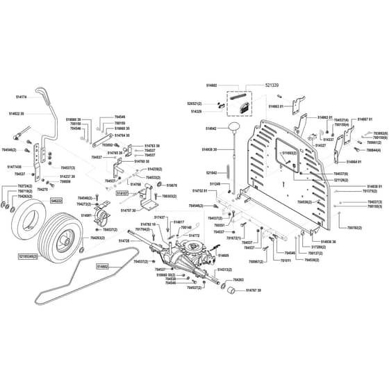 AL-KO Concord T18-102 HD - 118334 - Transmission: 10.2003 - 4.2004