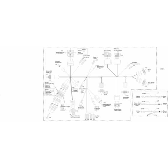 AL-KO T18-102 HDE Lux HVC - 118348 - Wiring Loom 1: 9.2002 - 2.2006
