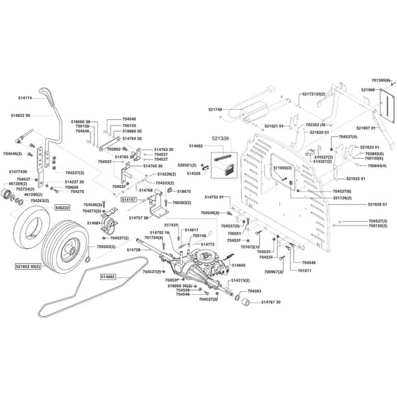 AL-KO Powerline T15-102 - 118507 - Transmission: from 4.2004
