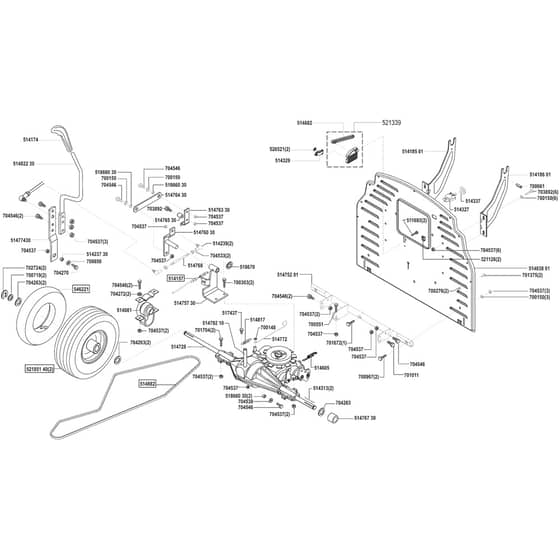 AL-KO Powerline T13-102 SP-H - 118520 - Transmission: 9.2003 - 4.2004