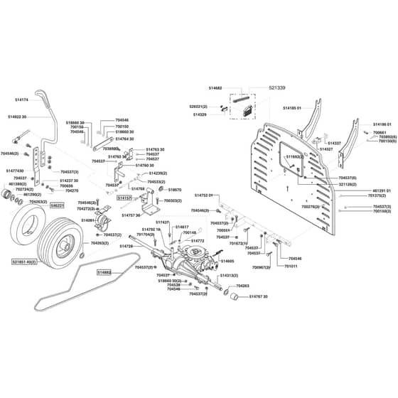 AL-KO Powerline T13-102 SP-H - 118520 - Transmission: from 4.2004