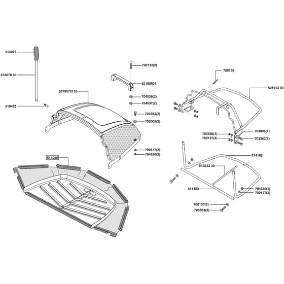 AL-KO Comfort T1000 - 118523 - Grass Box