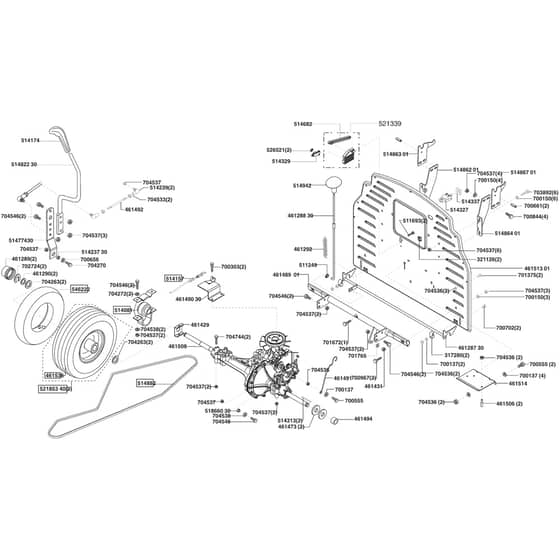 AL-KO Powerline T15-102 HD - 118620 - Transmission: 10.2004 - 7.2005
