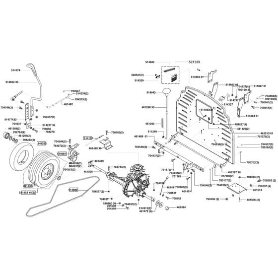 AL-KO Powerline T18-102 HD - 118622 - Transmission: 10.2004 - 6.2005
