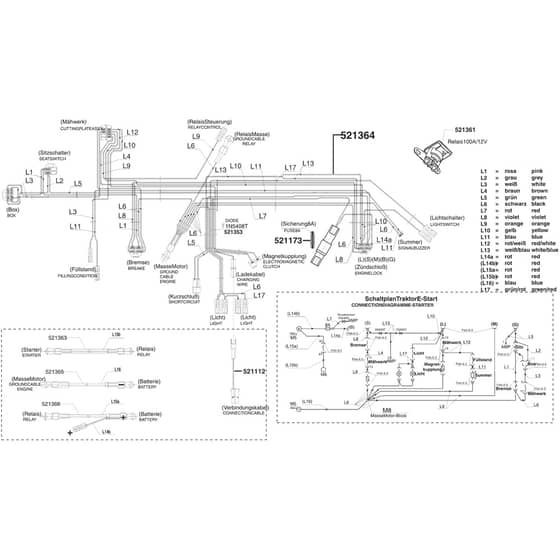 AL-KO Powerline T18-102 HD - 118622 - Wiring Loom: from 6.2005