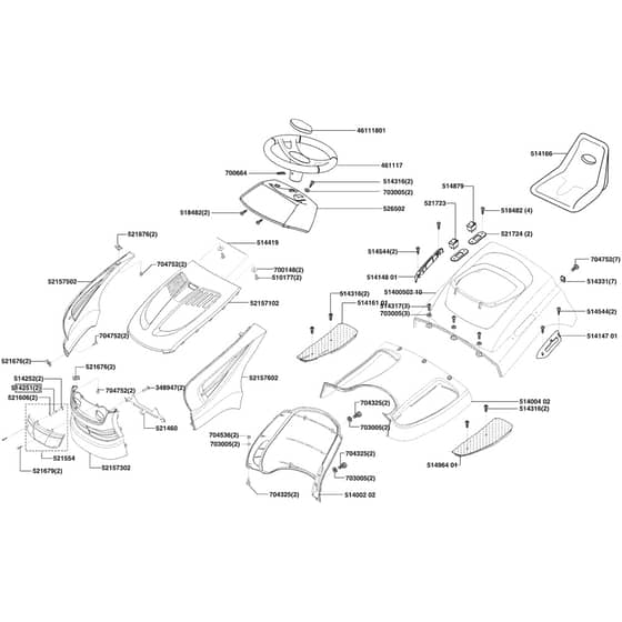 AL-KO Powerline T18-102 HDE - 118623 - Body Work And Seat