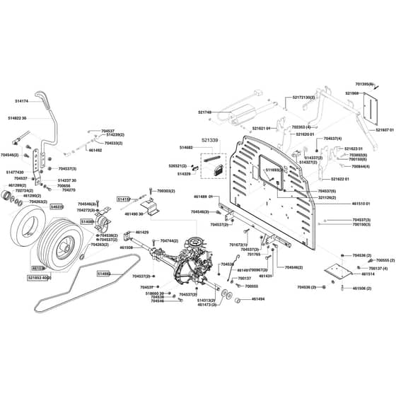 AL-KO Powerline T20-102 HDE - 118624 - Transmission: 10.2004 - 8.2005