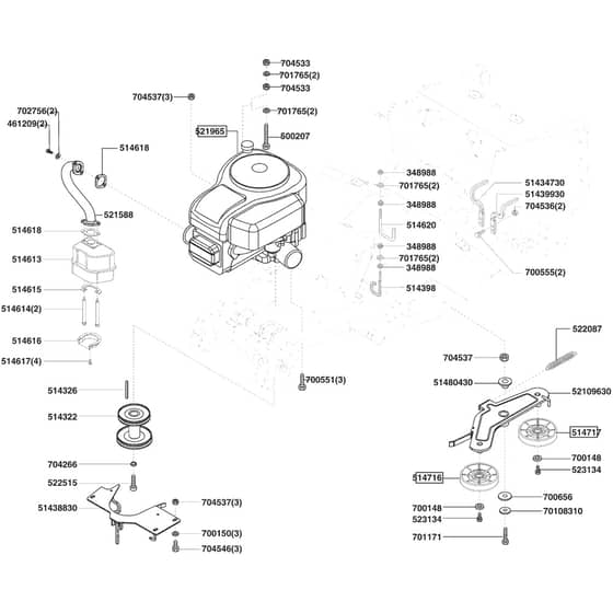 AL-KO Comfort T850 - 118704 - Engine: from 2.2006