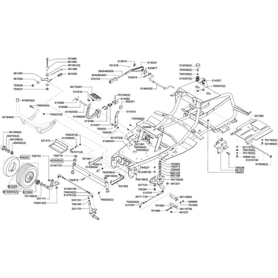 AL-KO T15-92 HD Powerline - 118863 - Chassis: 8.2006 - 10.2007