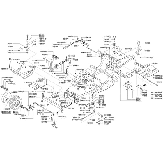 AL-KO T15-92 HD Powerline - 118863 - Chassis: from 10.2007