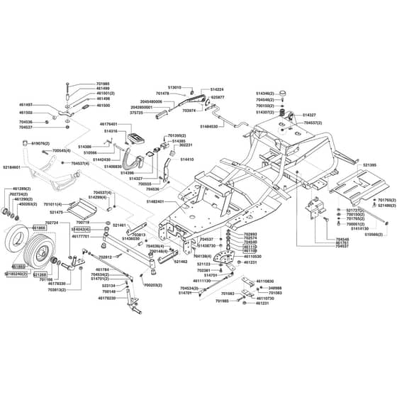 AL-KO Powerline T16-102 HDH - 118868 - Chassis: 9.2006 - 11.2006