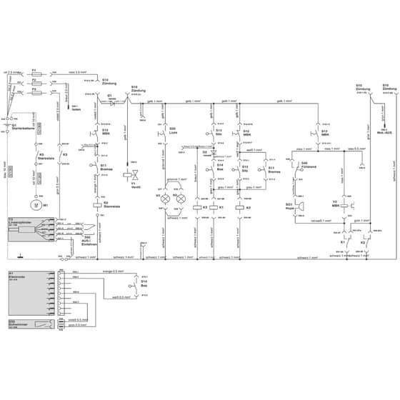AL-KO T20-102 HDE Powerline - 118871 - Wiring Loom 2: from 10.2007