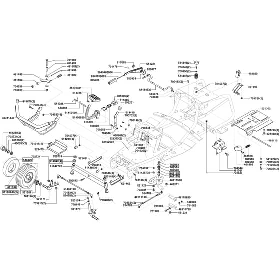 AL-KO Powerline T18-102 HDE - 118918 - Chassis: from 11.2008