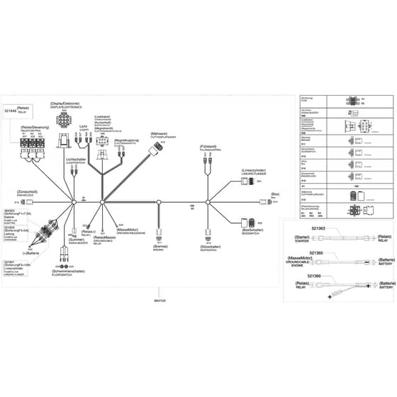 AL-KO Powerline T18-102 HDE - 118918 - Wiring Loom 1: 10.2007 - 11.2008