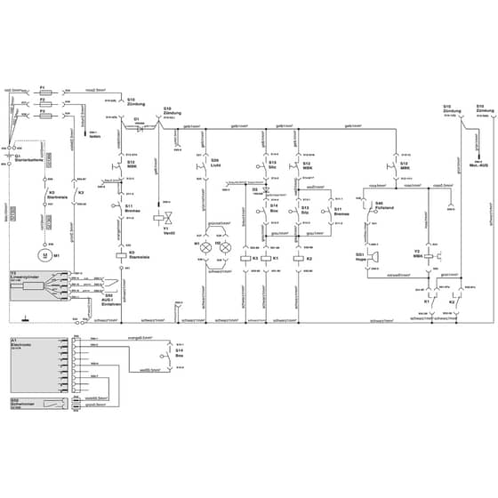 AL-KO Powerline T18-102 HDE - 118918 - Wiring Loom 2: from 11.2008