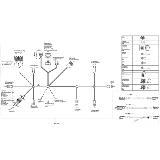 AL-KO T14-102 HD Edition - 119264 - Wiring Loom 1